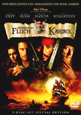 DVD-Cover: Fluch der Karibik (2-Disc-Set Special Edition), mit Johnny Depp, Orlando Bloom, Geoffrey Rush, Keira Kightley, Jonathan Pryce, ...