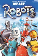 DVD-Cover: Robots, mit den Stimmen von Michael 