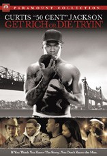 DVD-Cover: Get Rich or Die Tryin', mit Curtis 