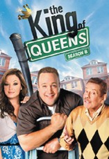 DVD-Cover: King of Queens <br> <font color=silver>Staffel 8</font>, mit Kevin James, Leah Remini, Jerry Stiller, Victor Williams, Merrin Dungey, Patton Oswalt, Gary Valentine, Lou Ferrigno, ...